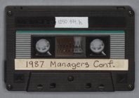 Managers conference, 1987